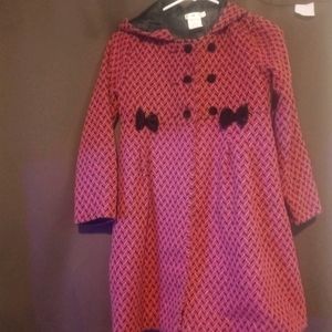 Little girl dress coat